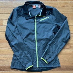Puma Windbreaker Zip Up Running Jacket - Size Small